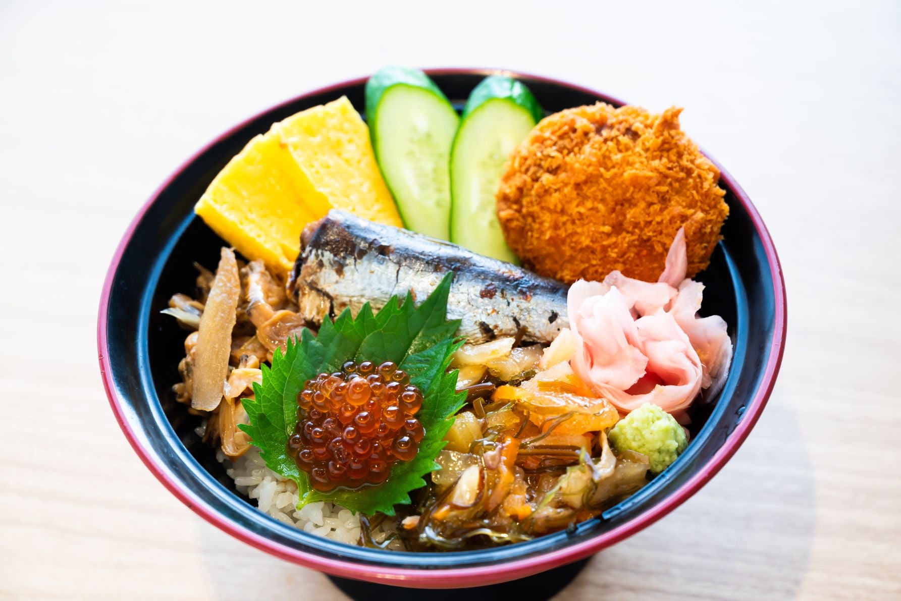 ち～ば丼　フードコート 人気　海ほたる 食べ尽くし　千葉 郷土料理