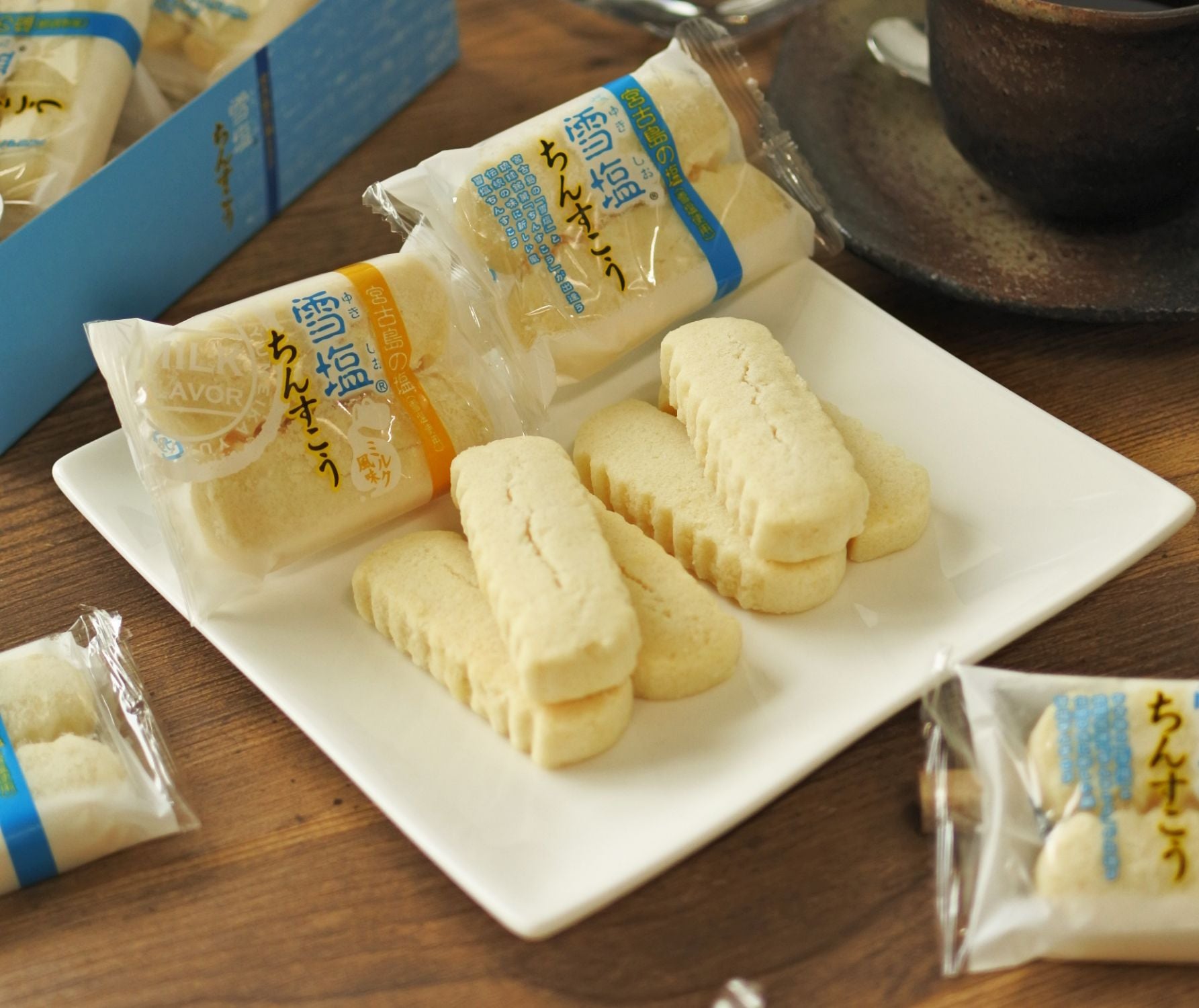 沖縄南風堂 「雪塩ちんすこう」 48個（２×24袋） 1,296円