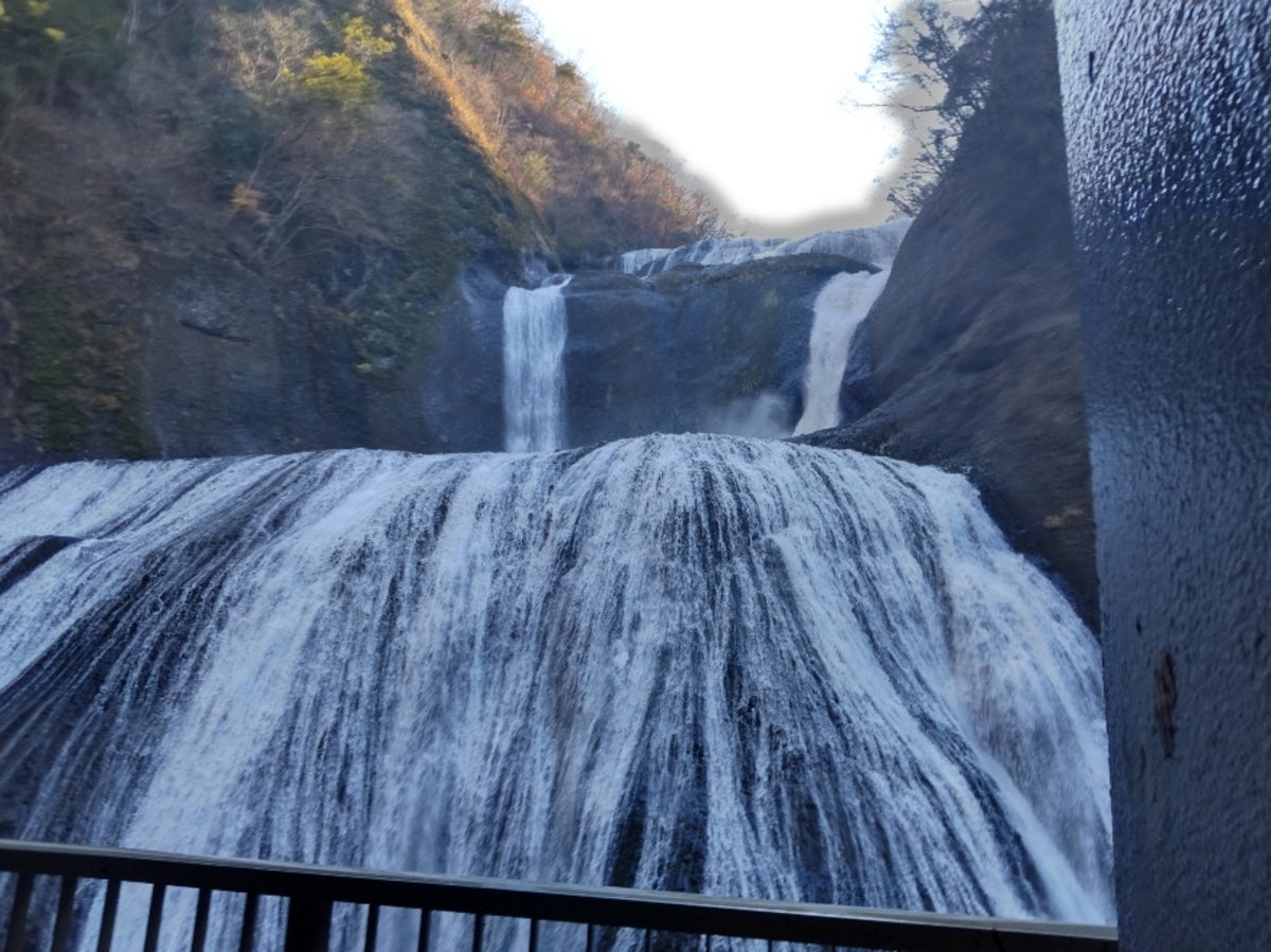 袋田の滝の風景