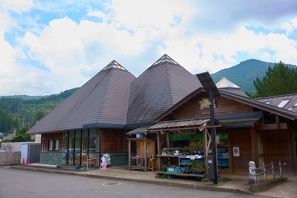 道の駅温泉の里 神山の外観