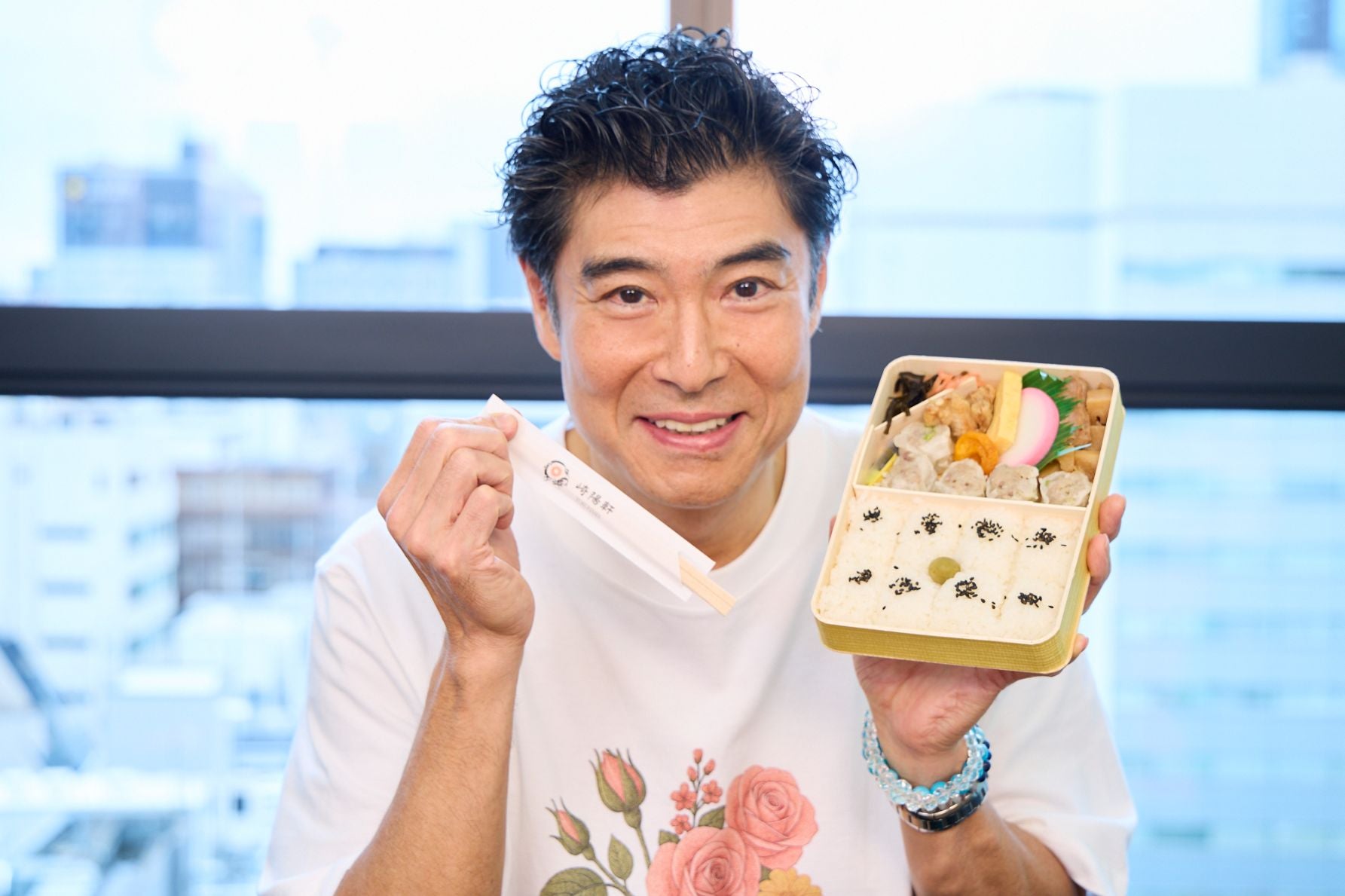 高嶋さんとシウマイ弁当