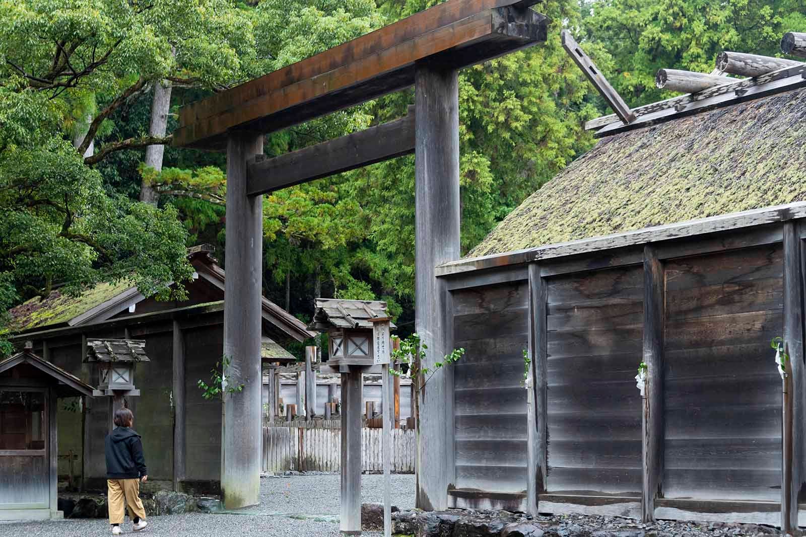 一生に一度はお伊勢参り。正宮・豊受大神宮の手前