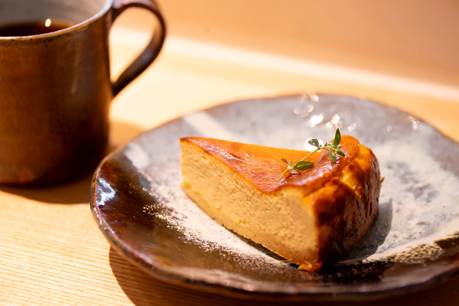 夫婦岩近くのカフェ Bon Tin café 禊のチーズケーキ
