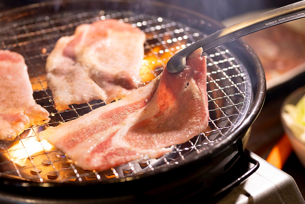 とり乃家・御薗店の豚ロース肉、滋賀産のブランド豚「藏尾ポーク」