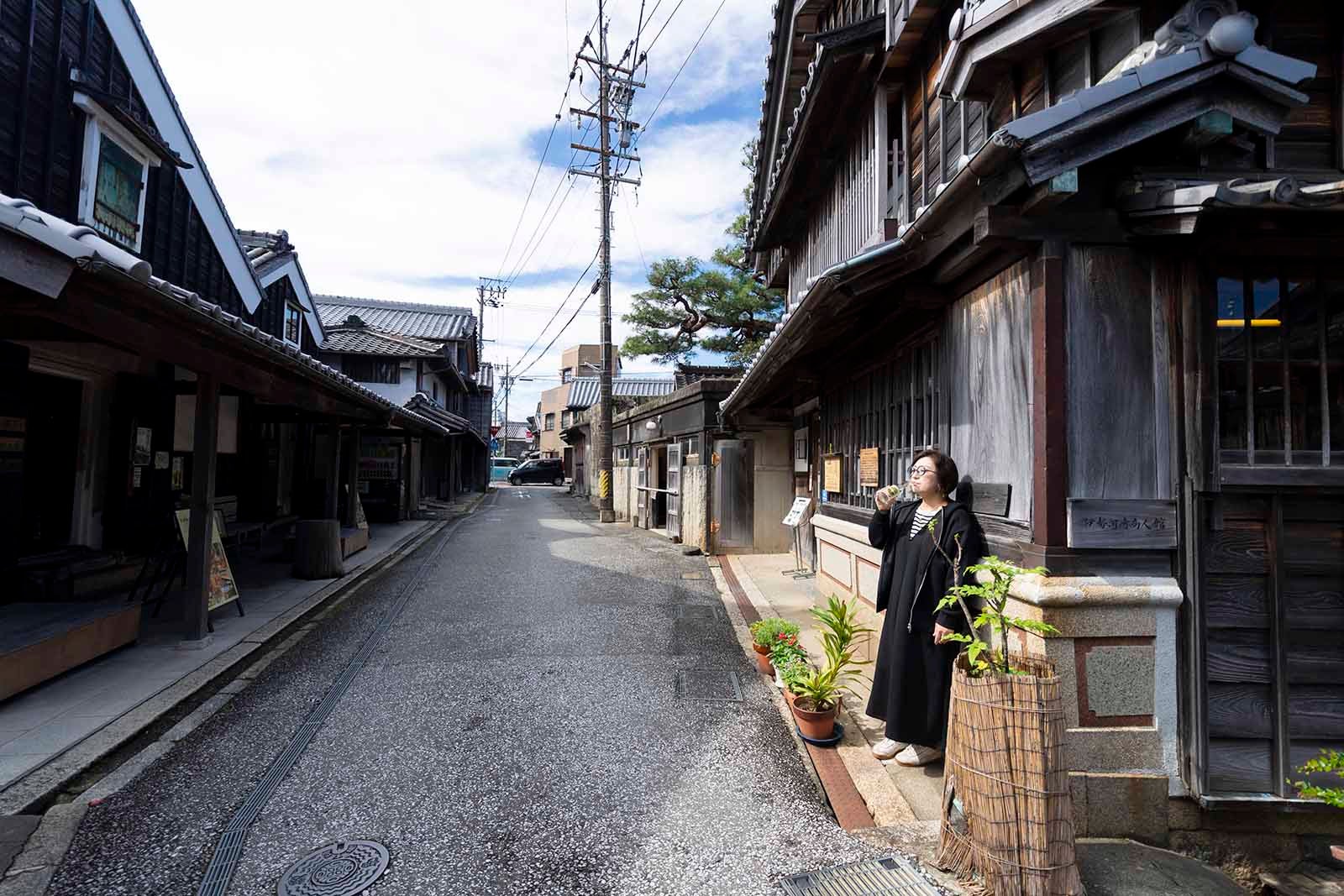 伊勢経済の中心地・河崎散策。