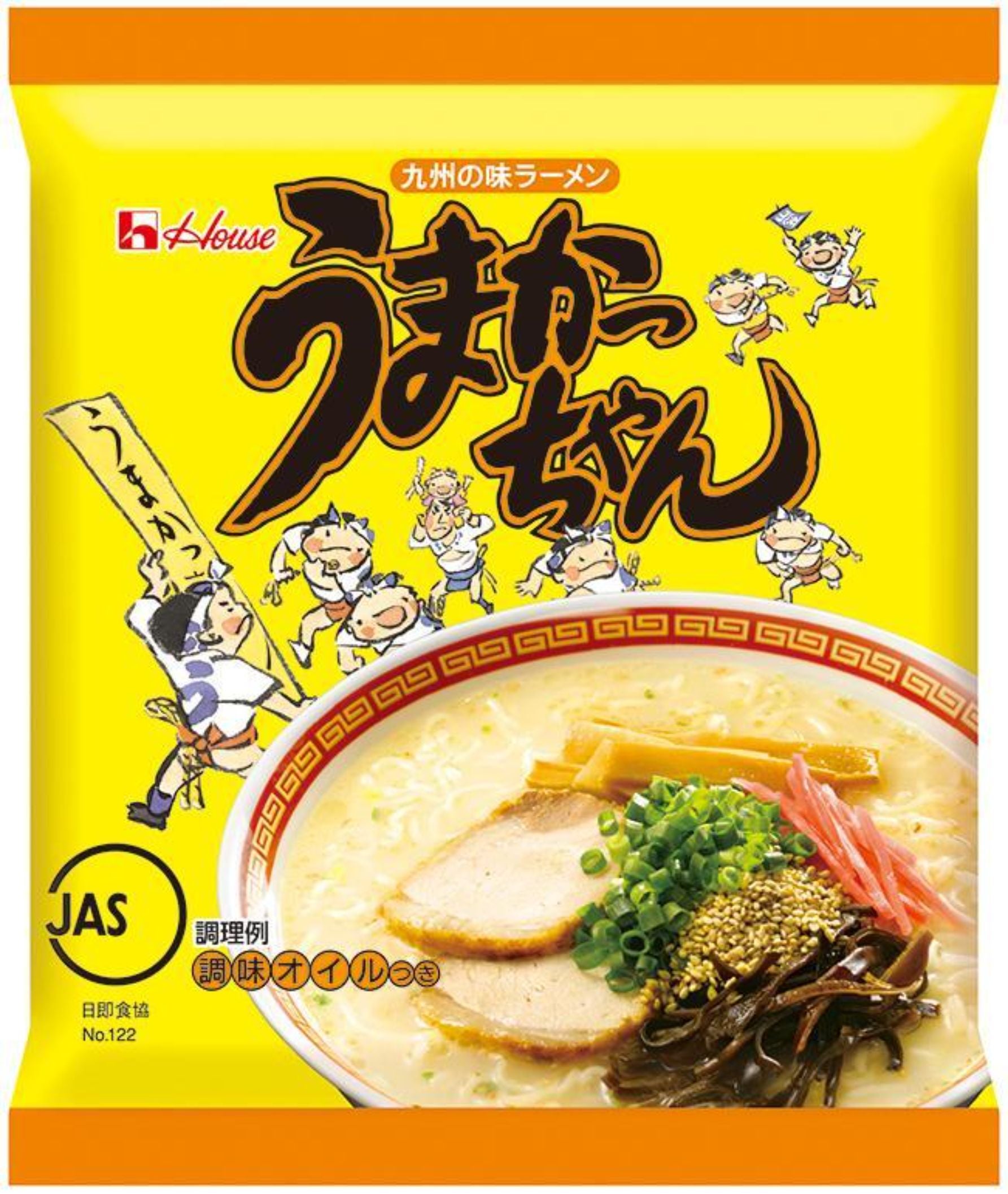 大阪府ハウス食品「九州の味ラーメン うまかっちゃん」１袋