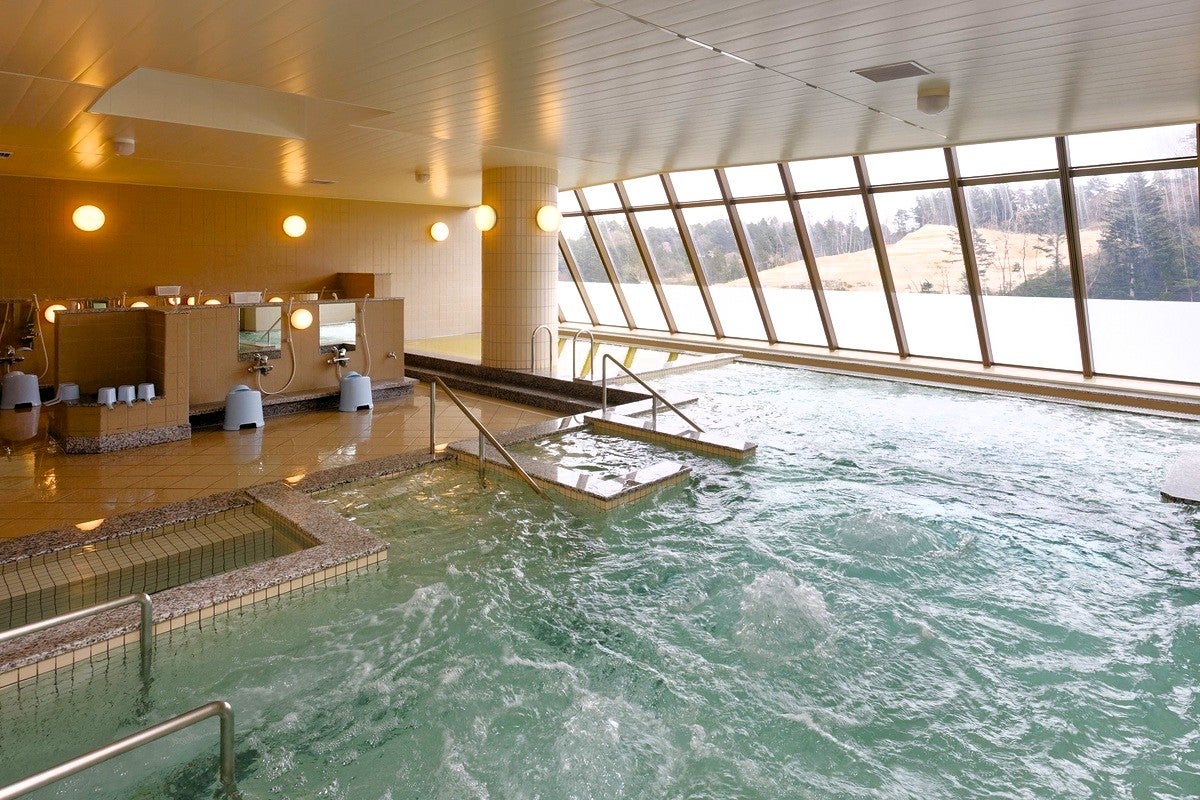 道の駅ならはの温泉施設内観