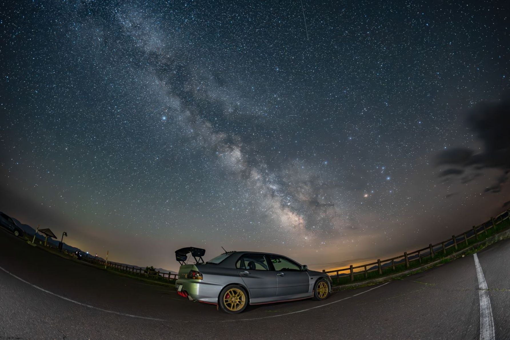 愛車とのツーショット