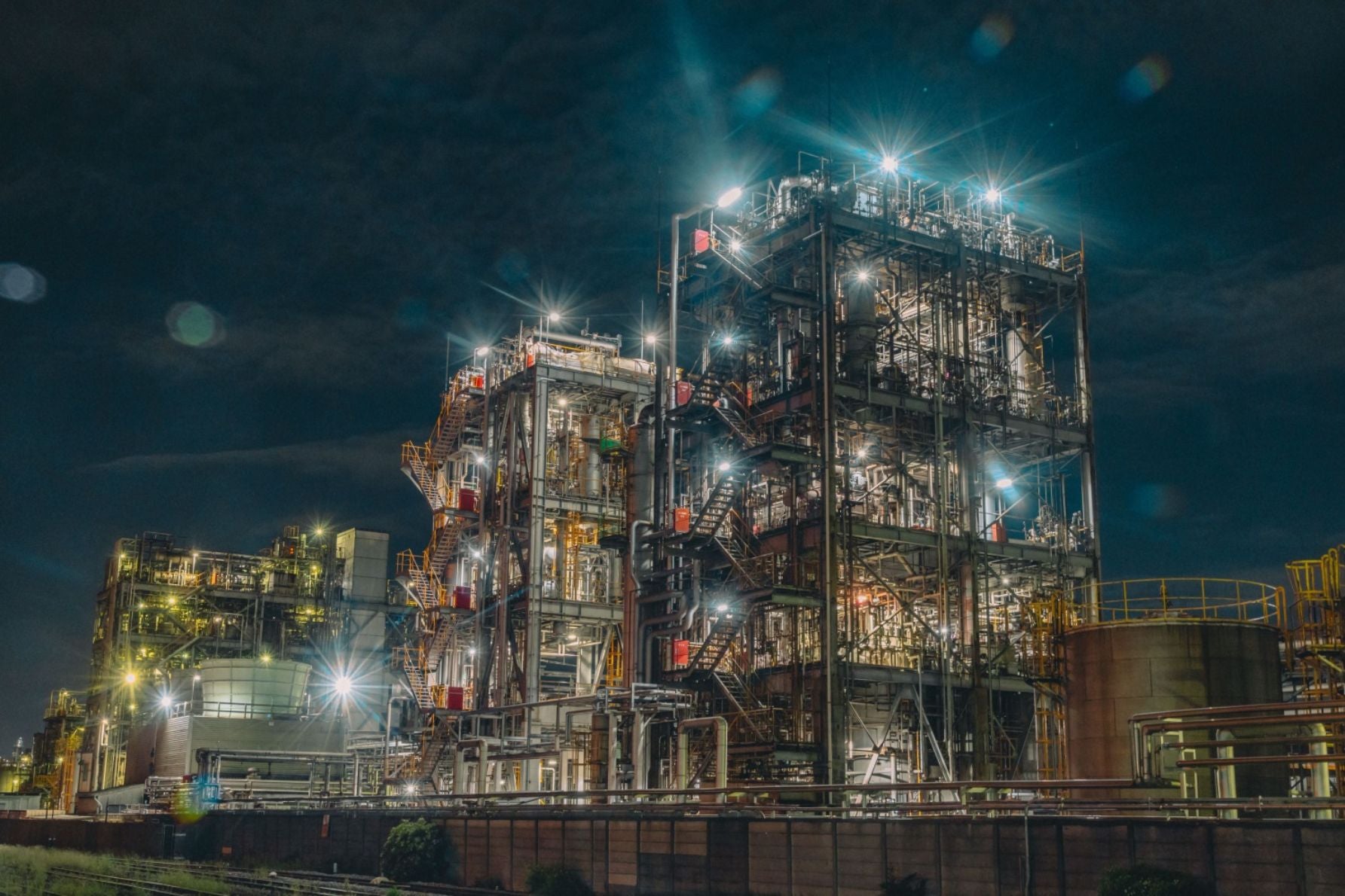 千鳥町のコンビナート