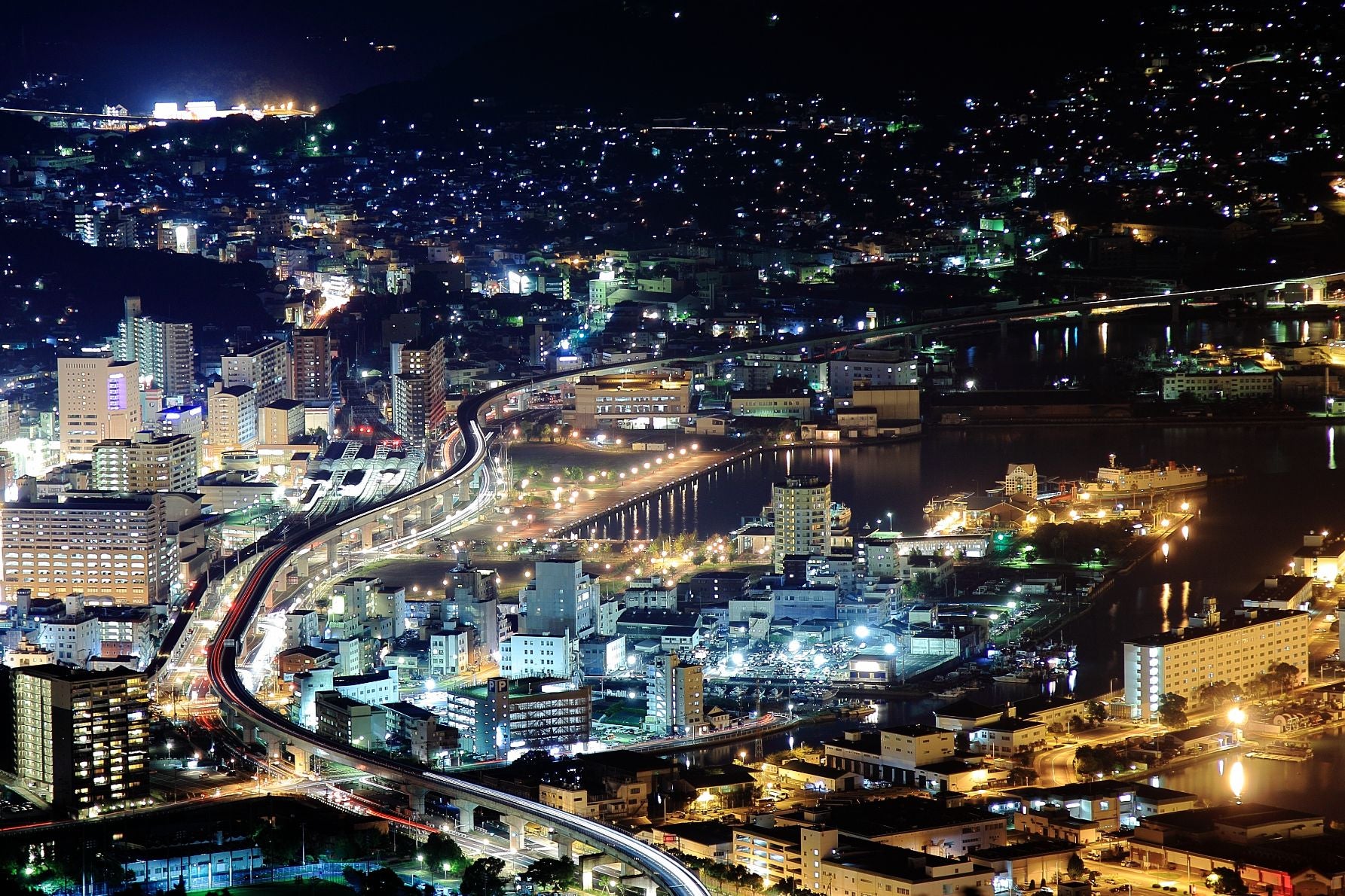 弓張岳展望台夜景