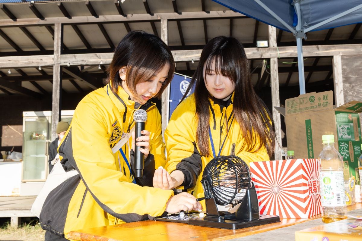 ビンゴ大会の様子