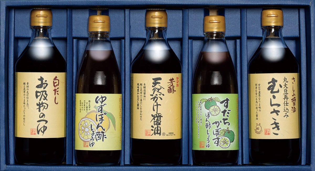 川中醤油 天然かけ醤油と調味料詰め合わせ（広島市）