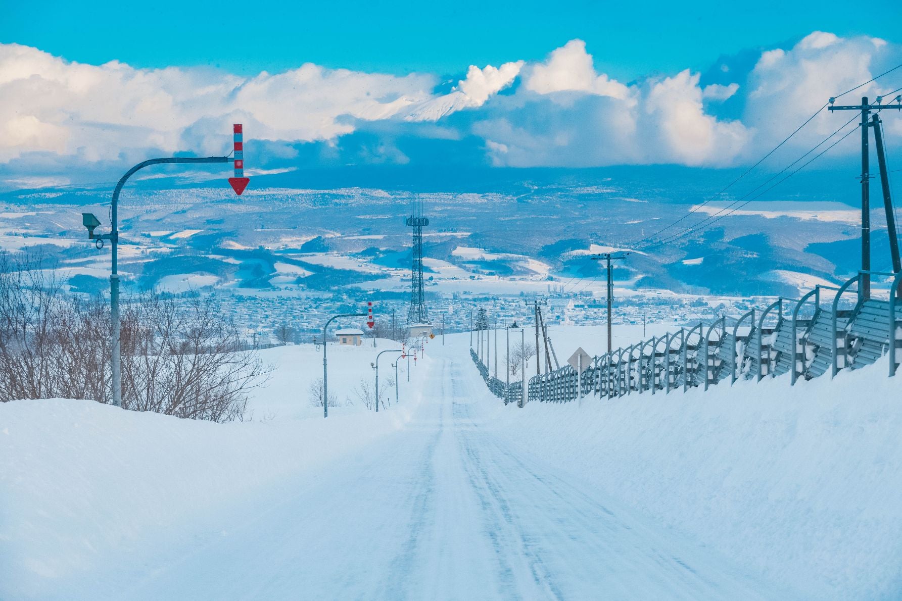 上富良野町にて