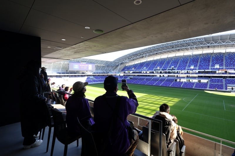 観客席からの眺め