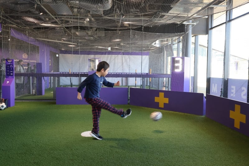 広島サッカーミュージアムの様子