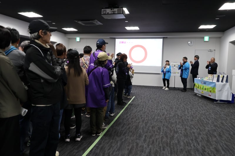 サンフレッチェ広島とJAFにまつわるクイズ大会