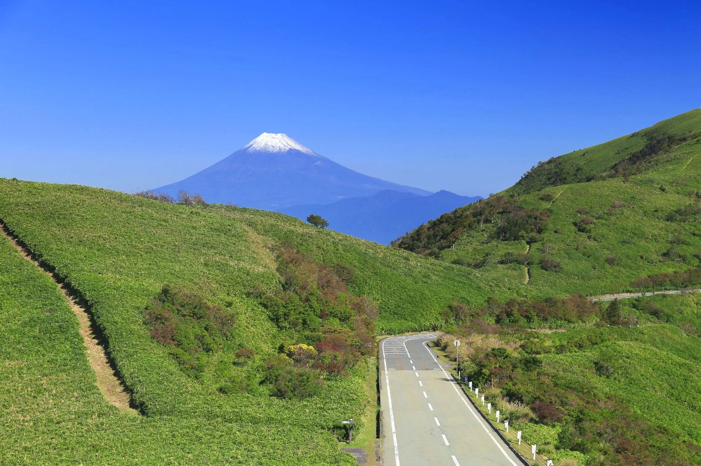 『西伊豆スカイライン』夕陽が美しい西伊豆の山岳観光道路