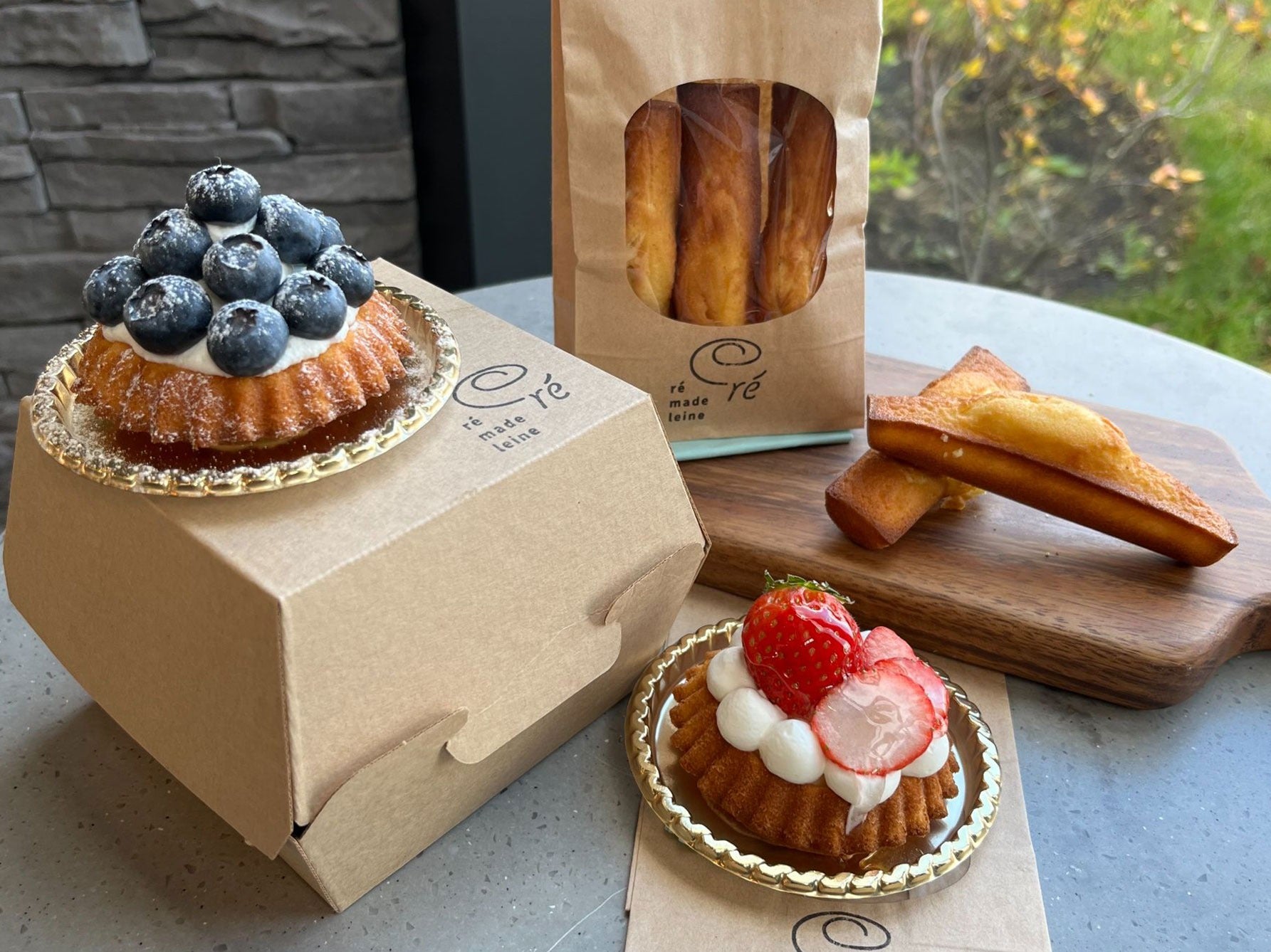 ré madeleine（リ マドレーヌ）のケーキ