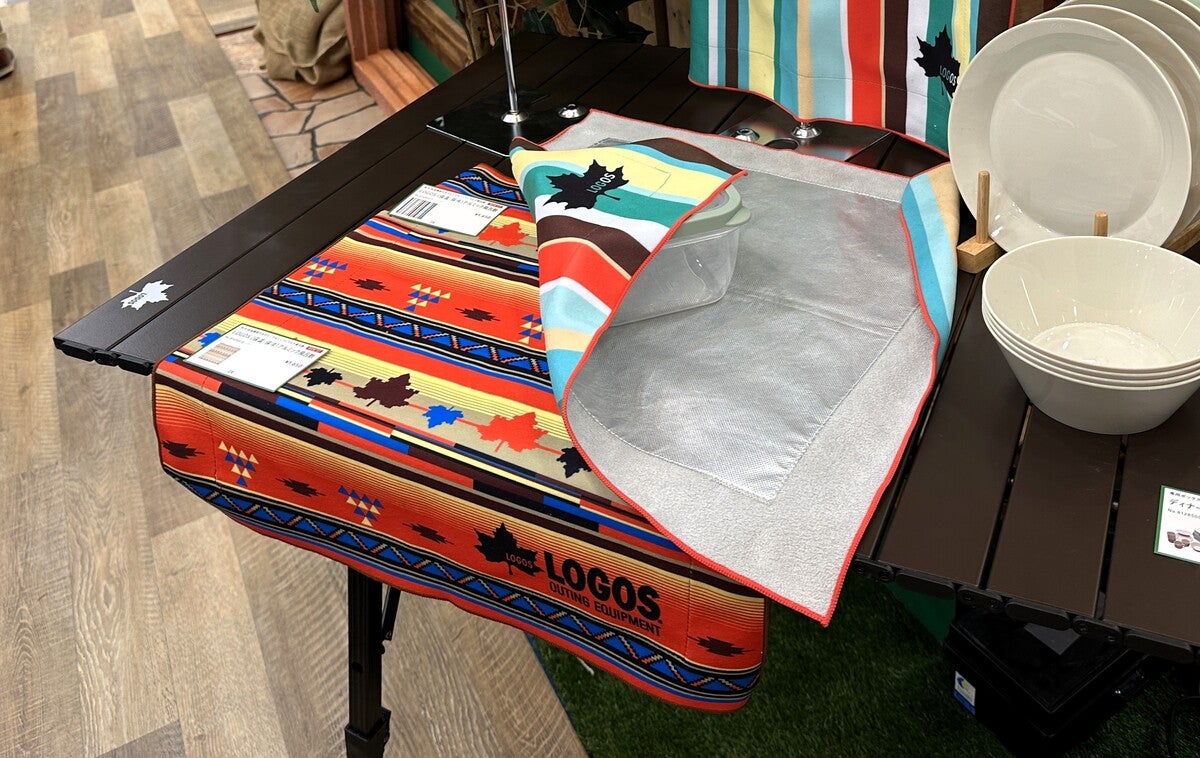 アルミック風呂敷の展示