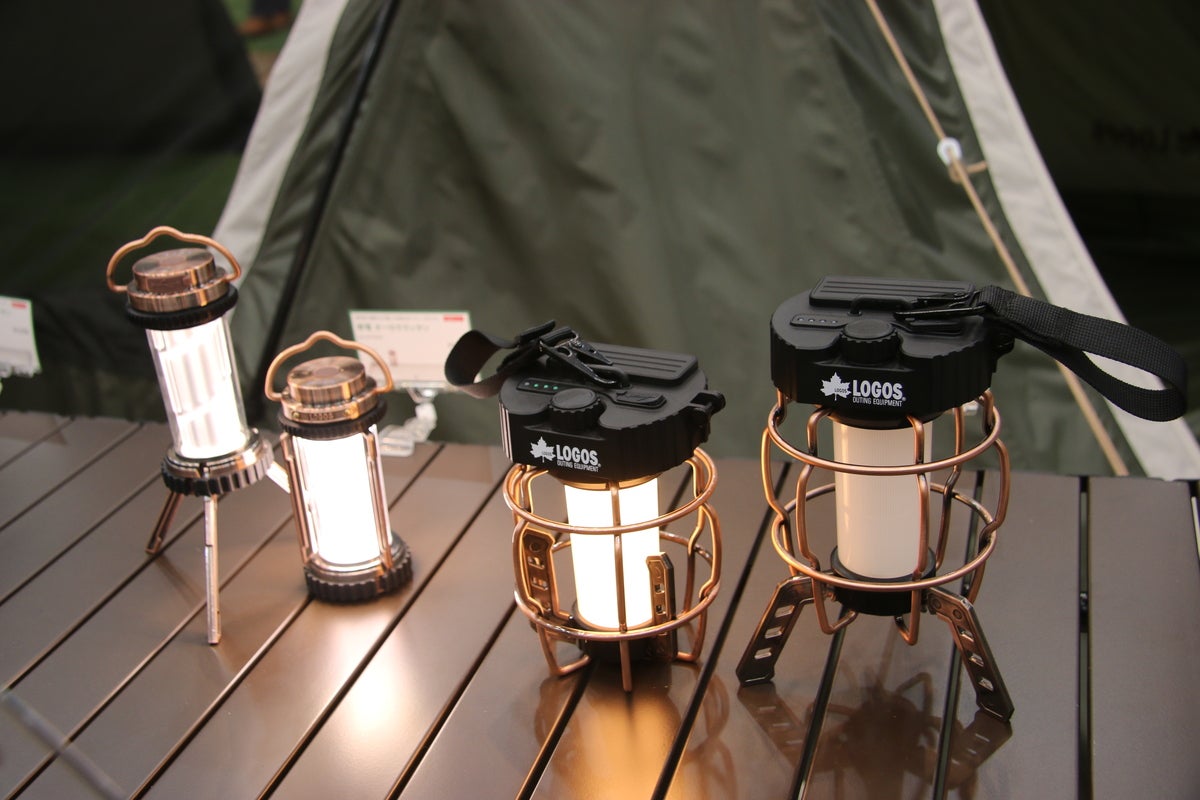 ランタン4台の並び写真