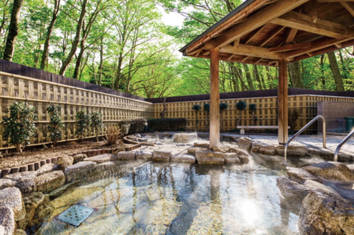 ビアスパークしもつまの露天風呂