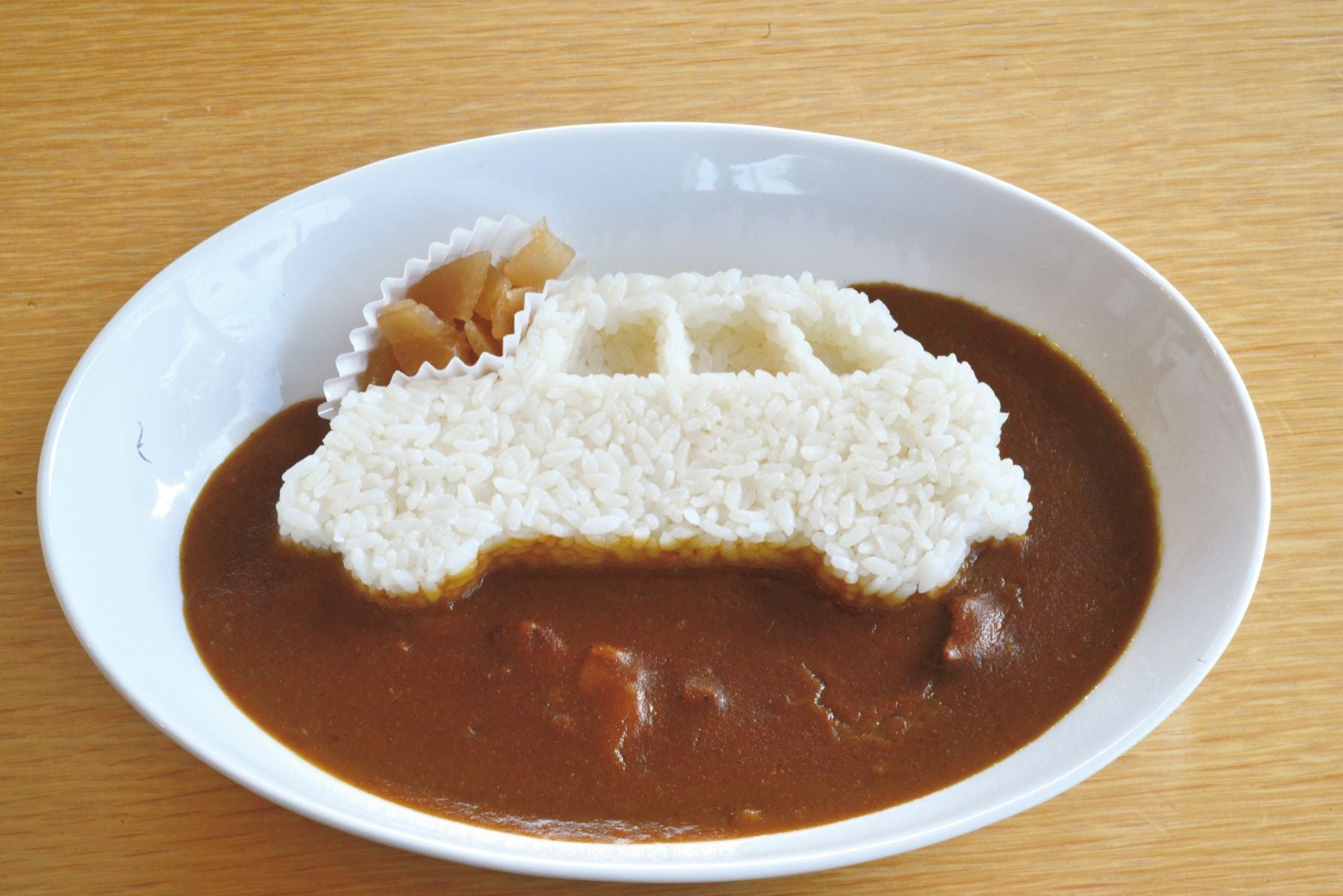 トヨタ博物館のプレミアムビーフカレー