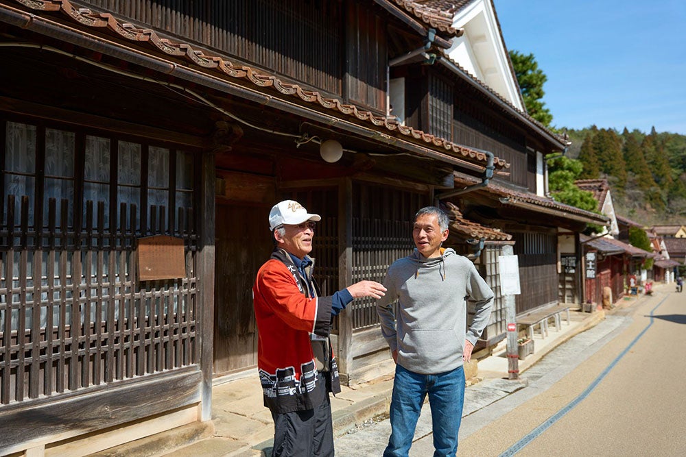 ふるさと村村長の戸田さん