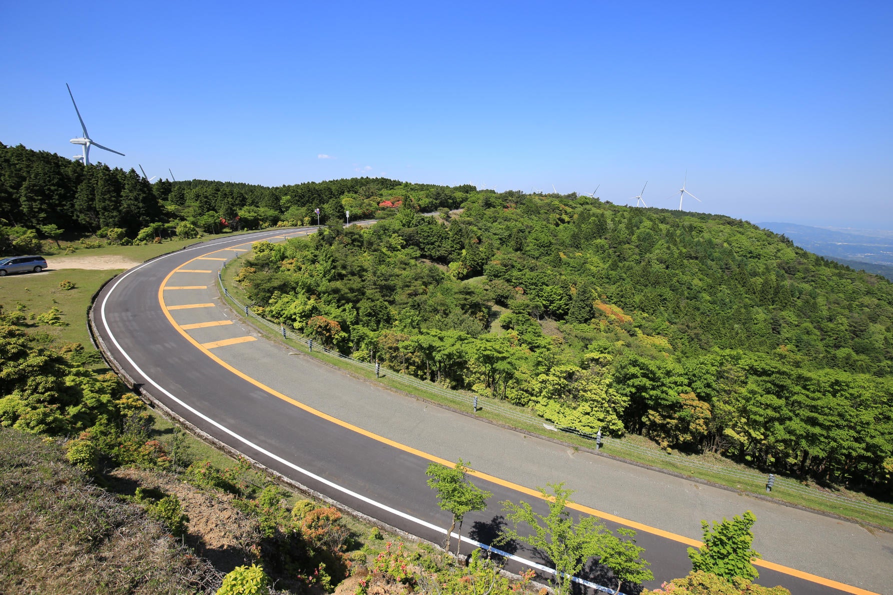 青山高原道路（三重県・県道512号）の写真
