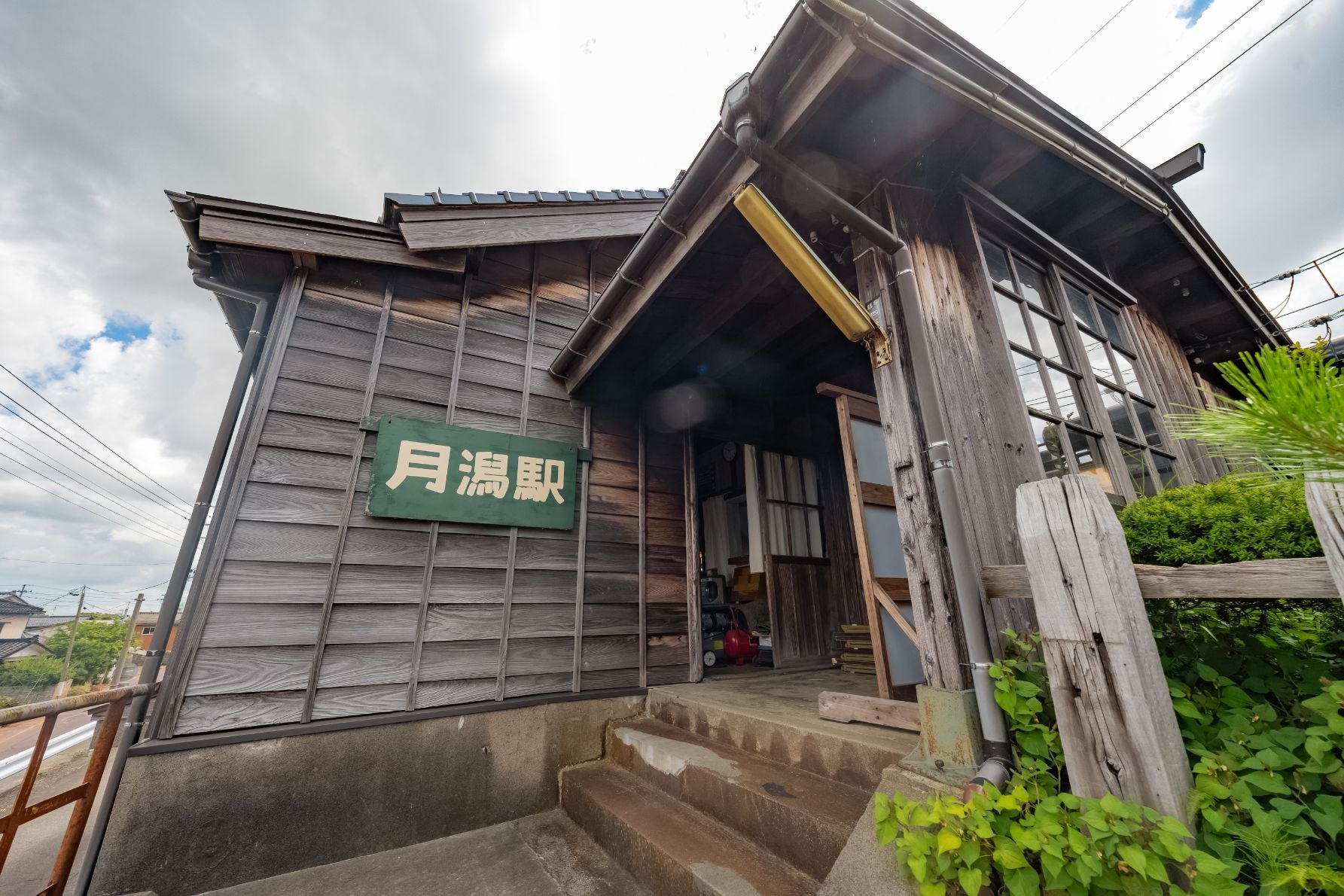 木造の駅舎