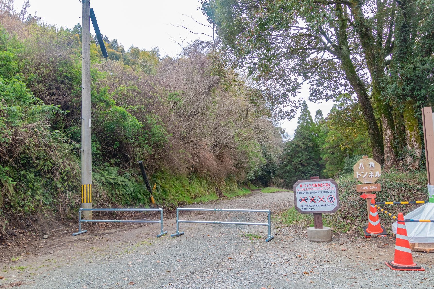 遊歩道入り口