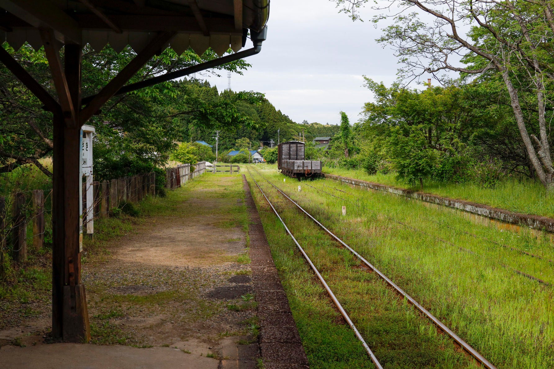 小湊鐵道の「月崎駅」