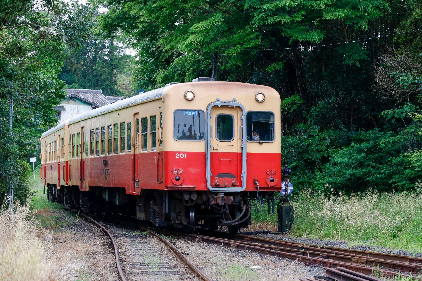小湊鐵道の「里見駅」