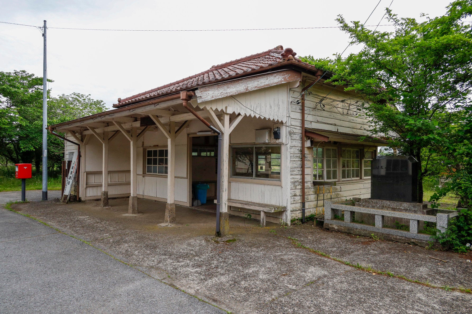小湊鐵道の「上総鶴舞駅」