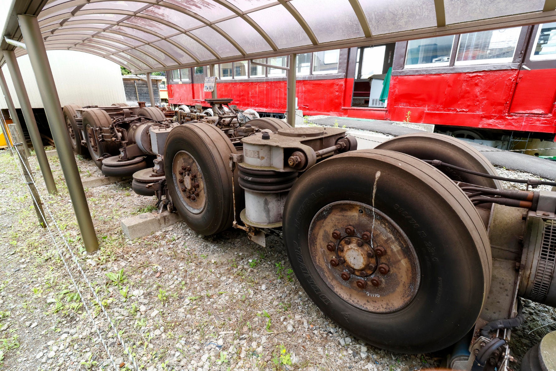 全国から集まった路面電車・モノレール