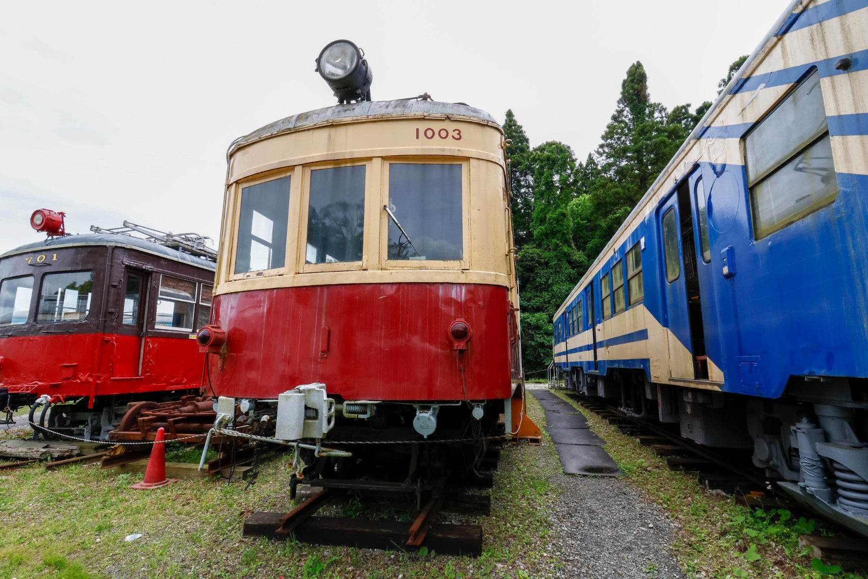 全国から集まった路面電車・モノレール