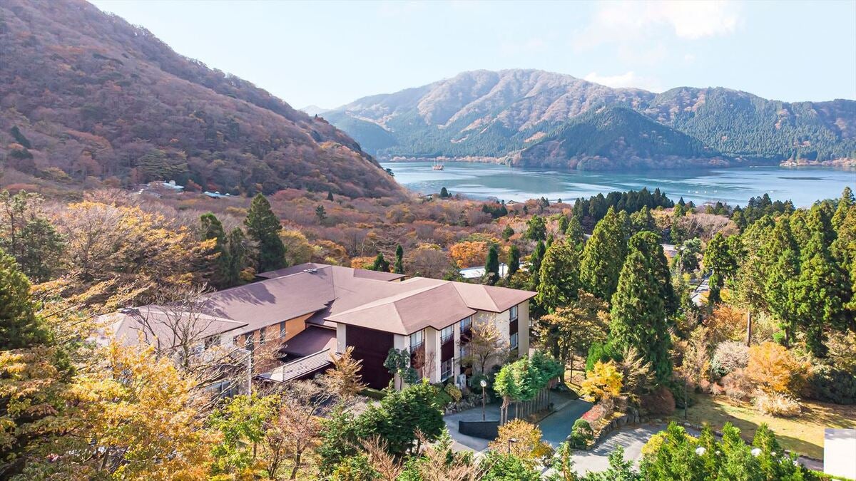 HESTA箱根の外観航空写真