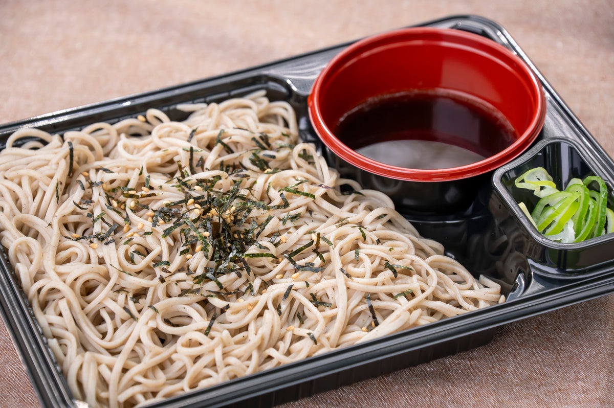 蕎麦弁当写真