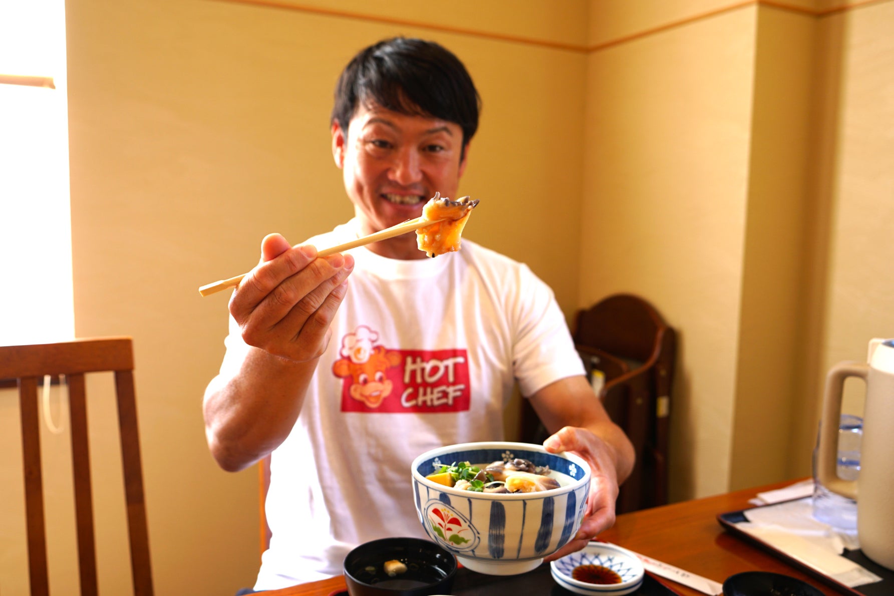 食事処 瓢六でほっき丼をいただく1