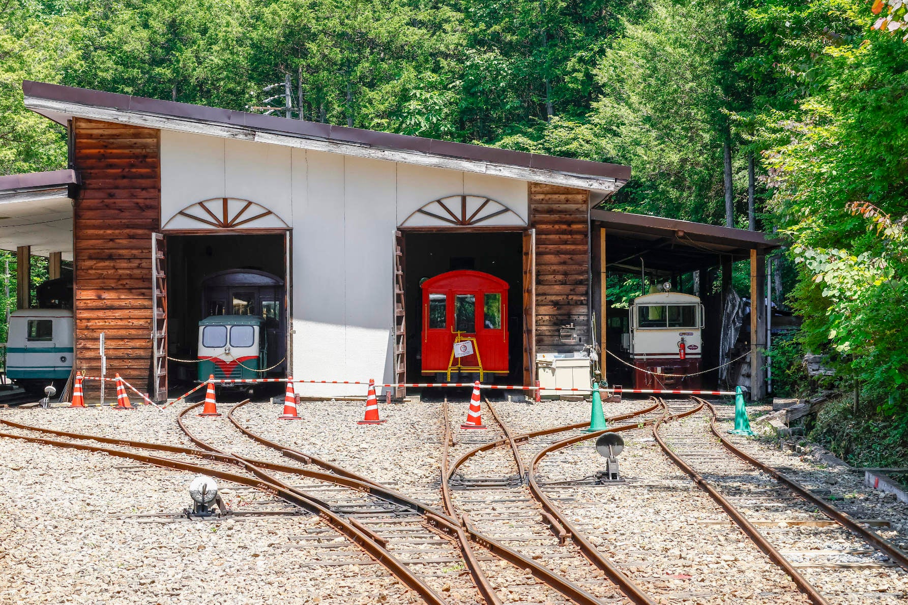 森林鉄道記念館1