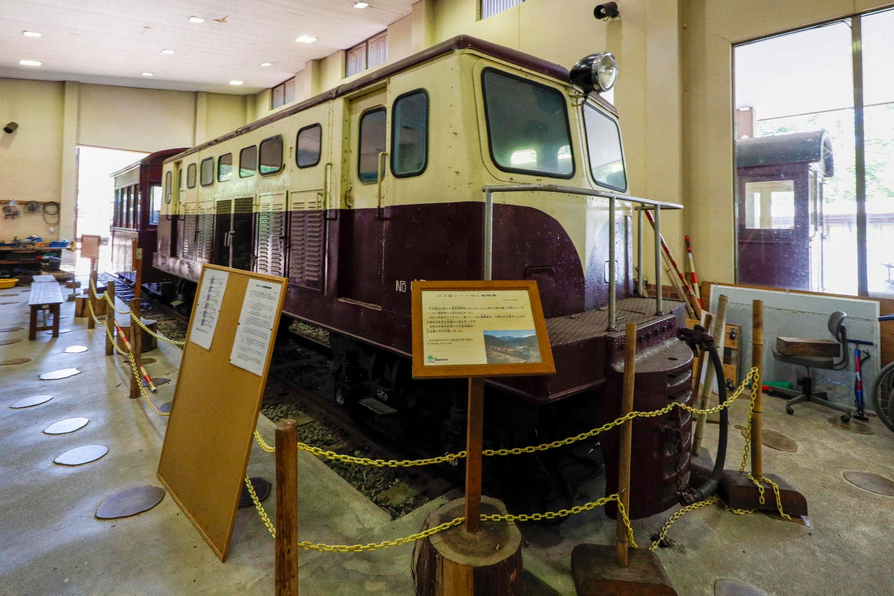 森林鉄道記念館7