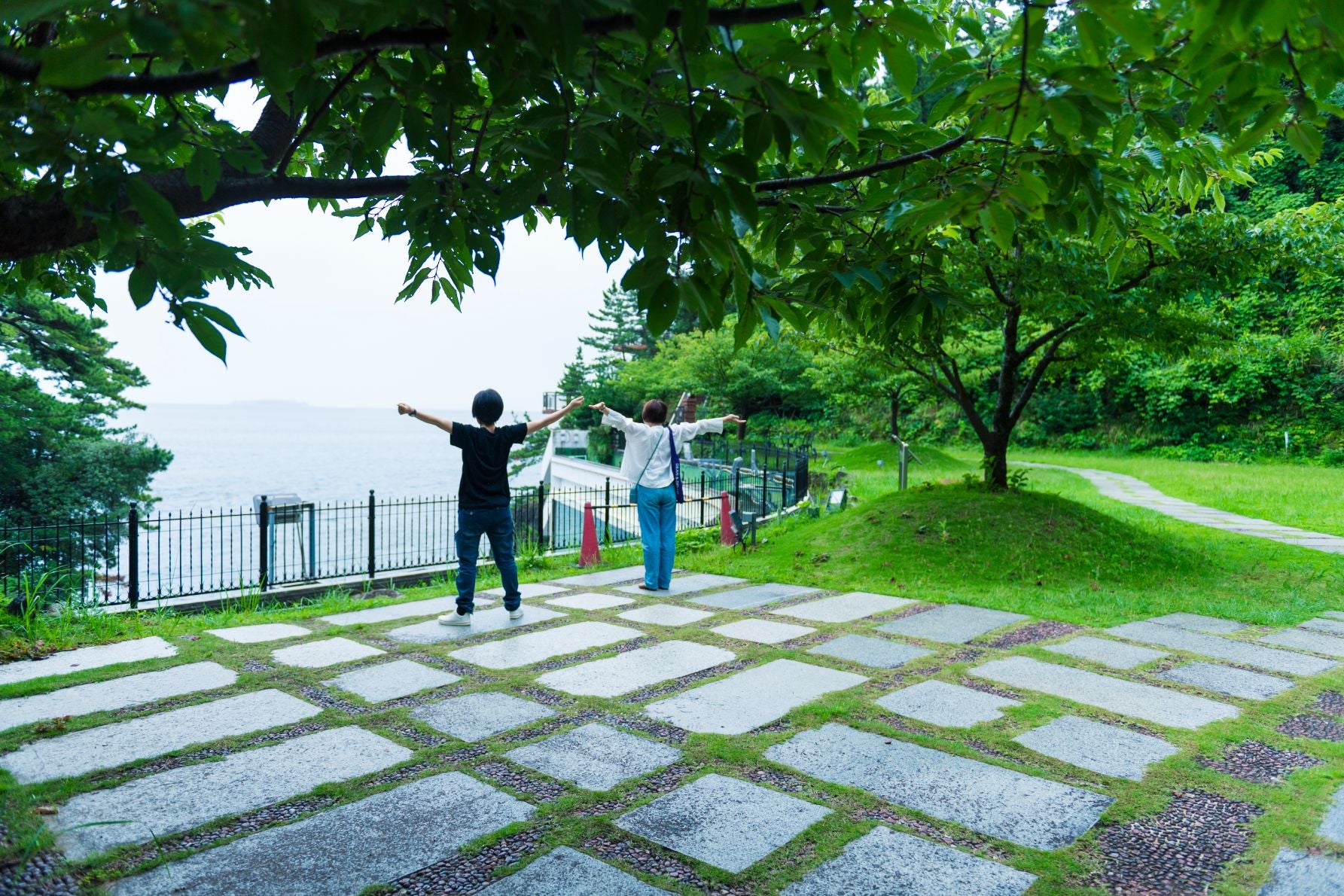 朝のみずみずしい空気を浴びて目が覚めました