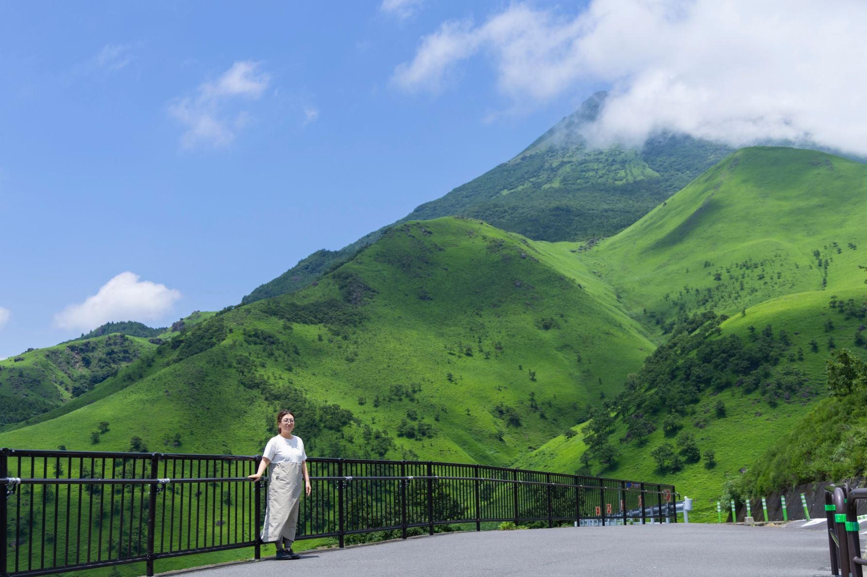 豊後富士とも呼ばれる大分県由布市の名峰・由布岳