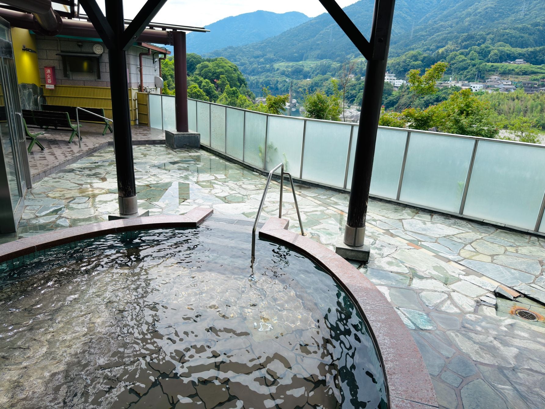 美濃田の湯 露天