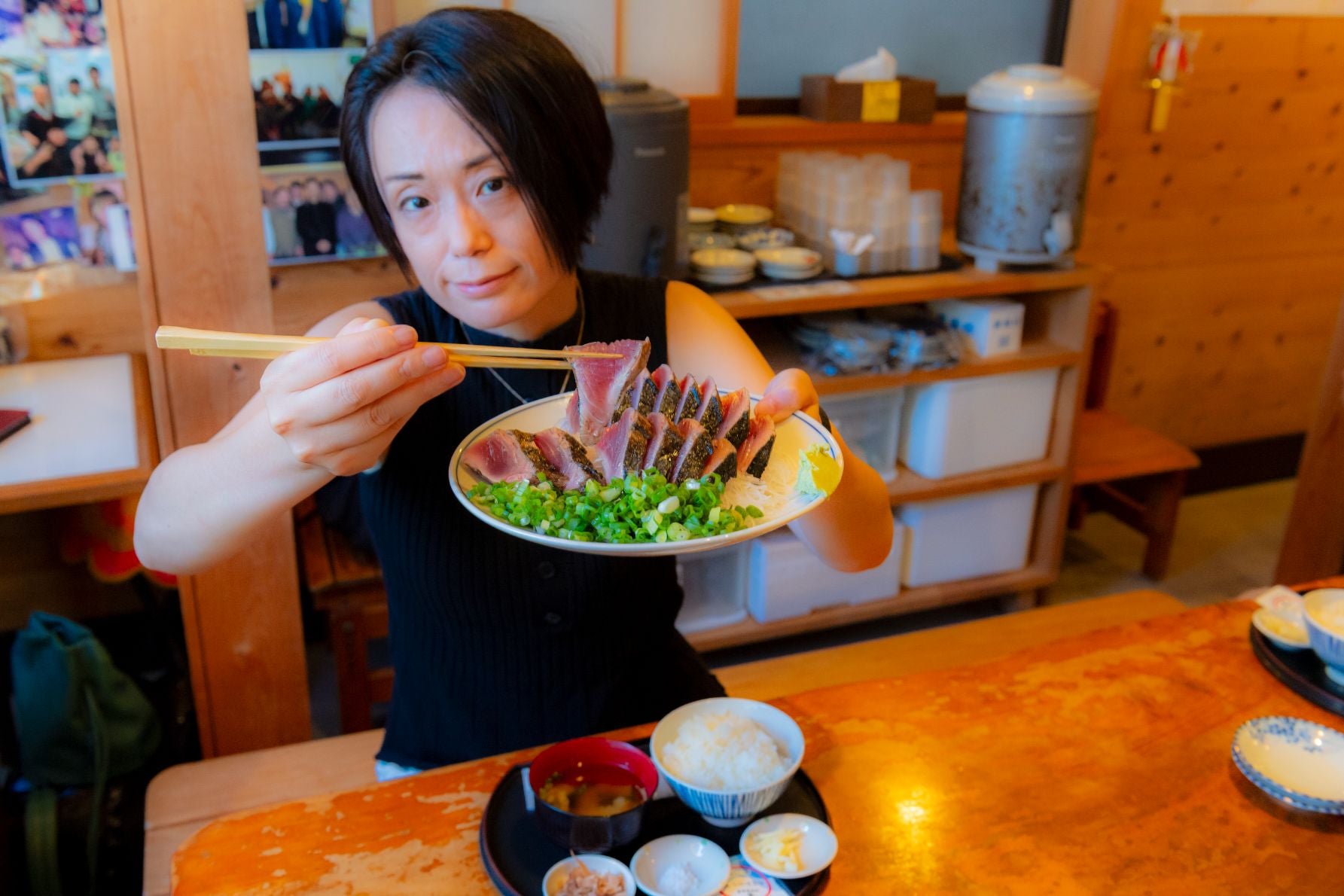 リーズナブルな価格で気軽に立ち寄れて、本場のカツオを堪能できる