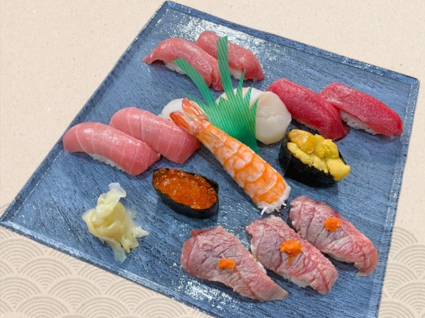 海鮮極みにぎり（税込3850円）