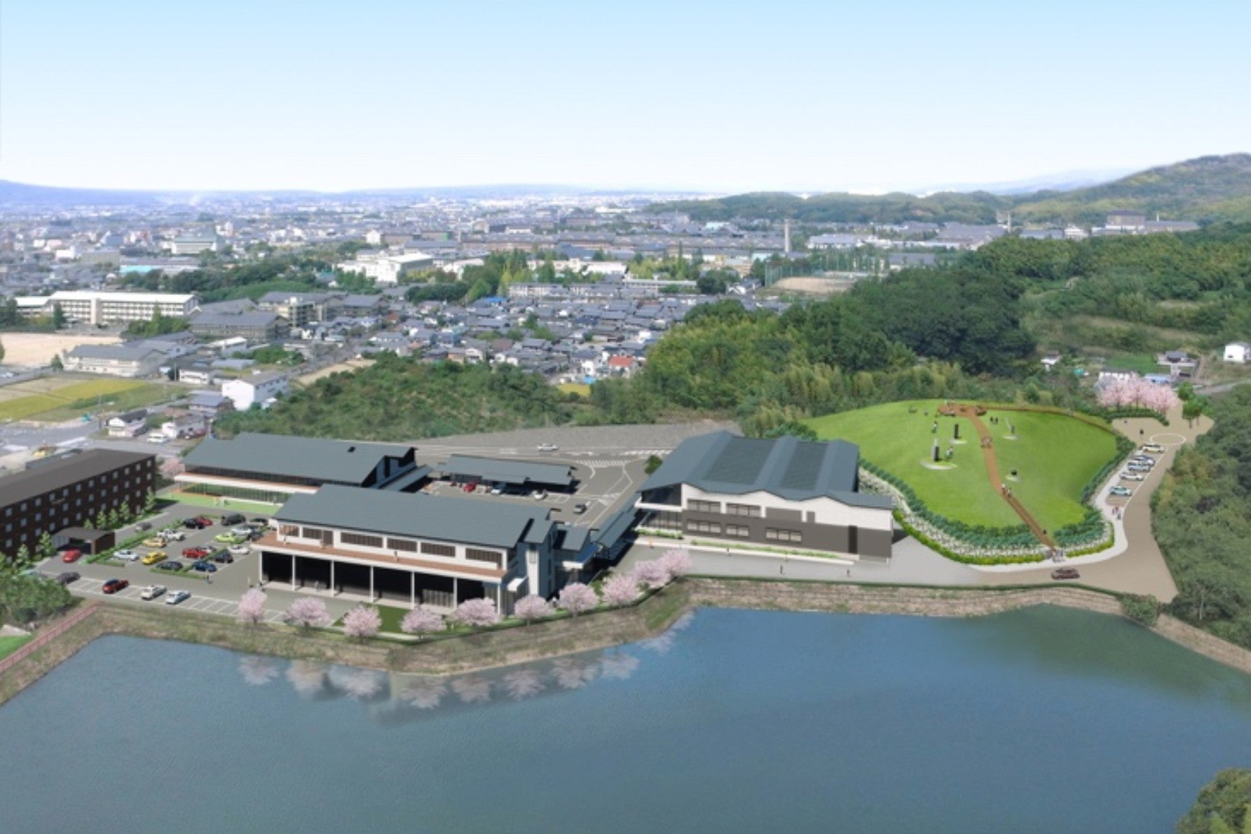 道の駅 なら歴史芸術文化村の外観