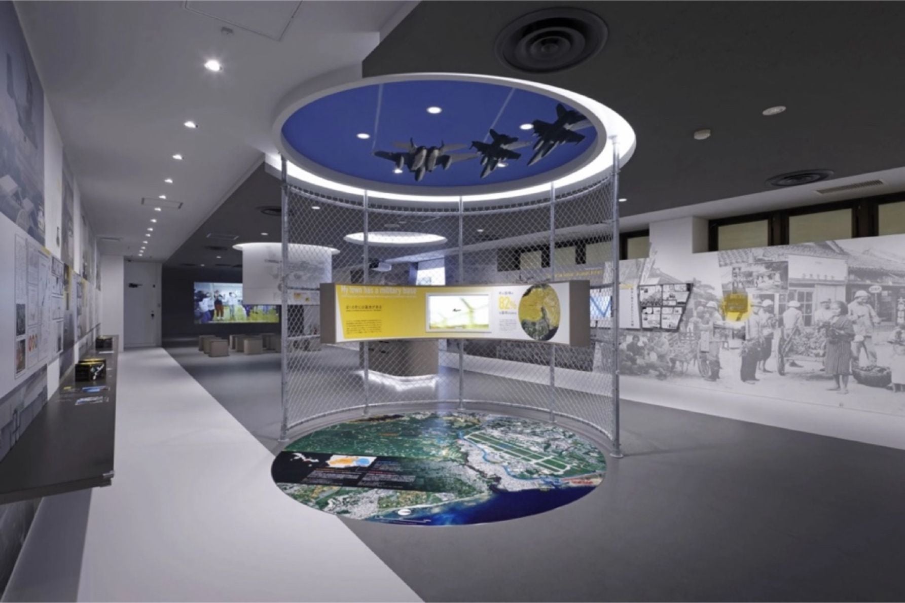 3階学習展示室の展示