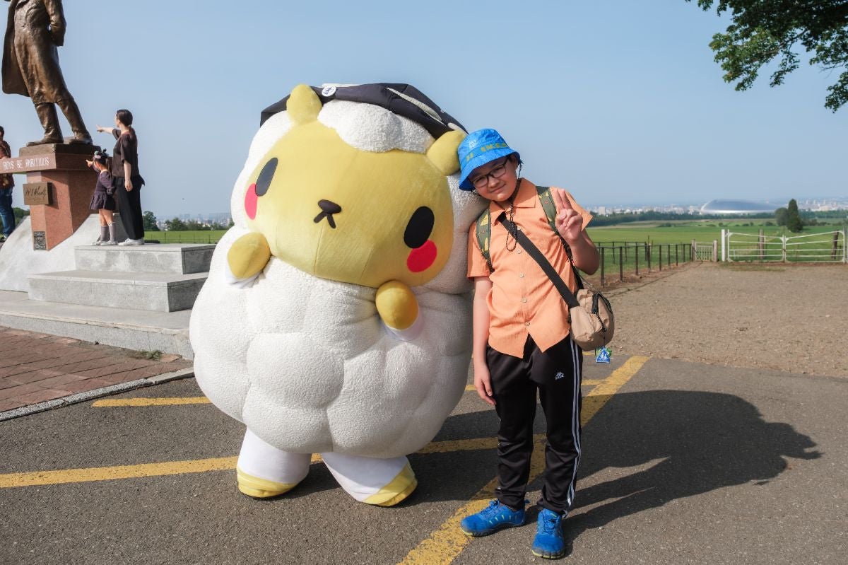 ジンくんとのふれあい