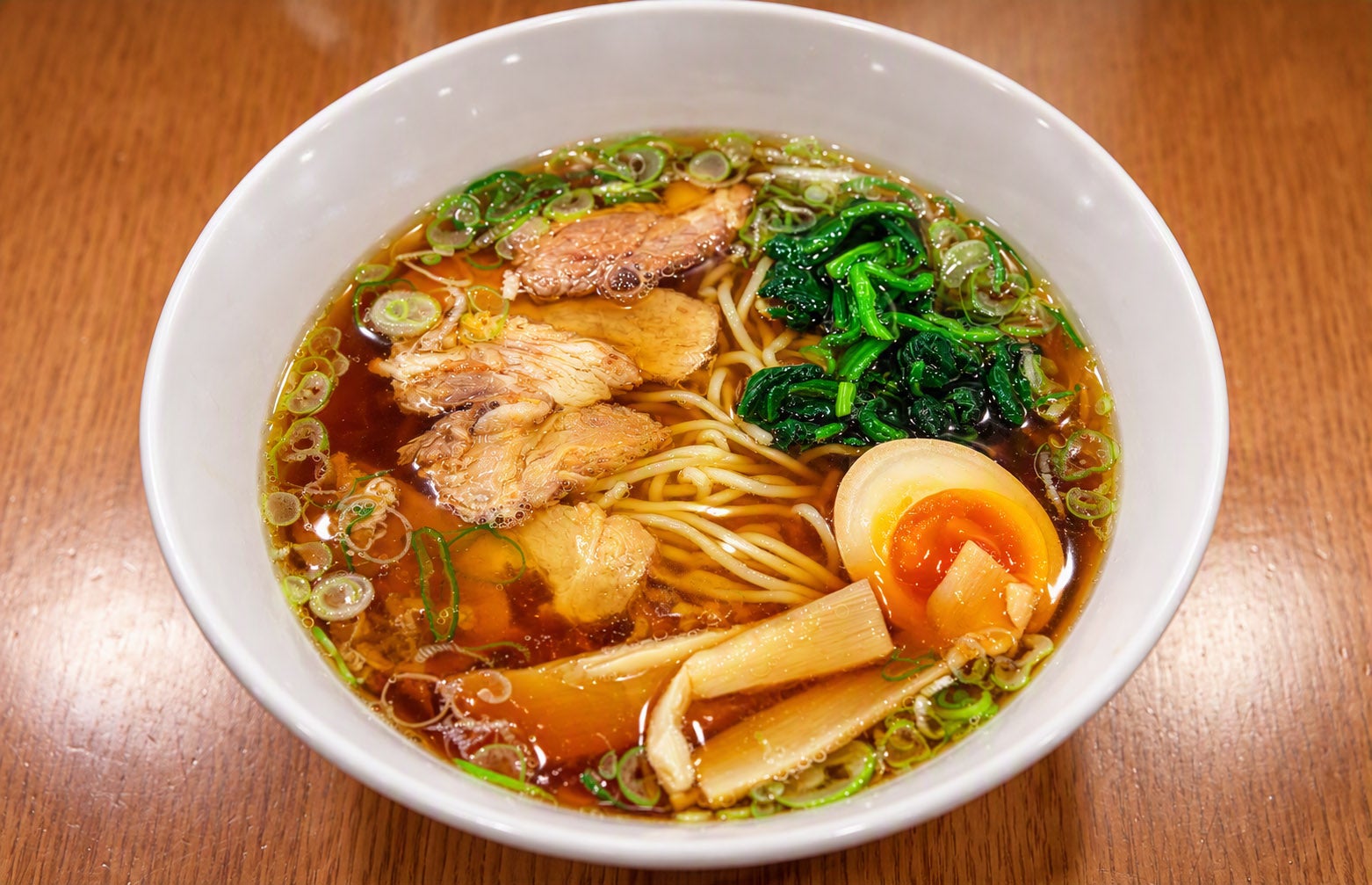 関越道 越後川口SAの「生姜醤油ラーメン」