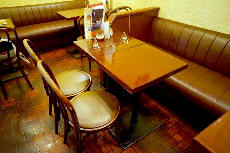 昭和の喫茶店で使われていたカフェテーブル - 埼玉県の家具
